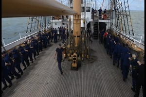 Coast Guard Cutter Eagle sets sails for Fall OCS Cruise