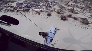 CBP Air and Marine Operations Aircrew Conducts a Rescue Mission