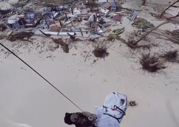 CBP Air and Marine Operations Aircrew Conducts a Rescue Mission