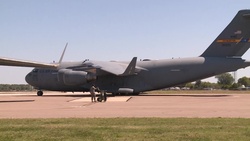 C-17s at Scott AFB for Hurricane relief