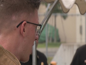 Marines honor fallen 9/11 emergency responders (Package/Pkg)