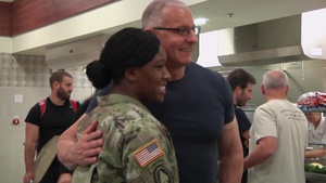 Celebrity Chef Visits Camp Humphreys