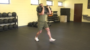 Sandbag Front Lunge