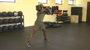 Sandbag Lateral Lunge