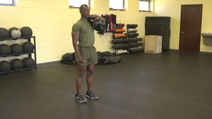 Sandbag Shoulder Lunge