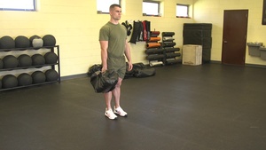 Sandbag Suitcase Lunge