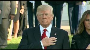 President, First Lady Conduct Moment of Silence