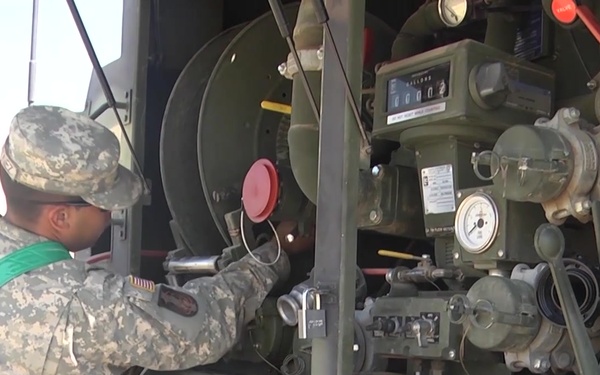 156th Brigade Engineer Battalion rolls out in support of Hurricane Harvey