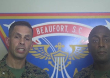 A Message From MCAS Beaufort Commanding Officer and Sergeant Major