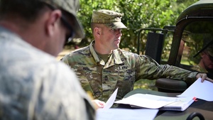Arkansas Guardsmen Conduct Damage Assessment in Texas Town, Hurricane Harvey