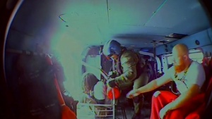 Coast Guard rescues 5 people 60 miles east of Cape Charles, VA