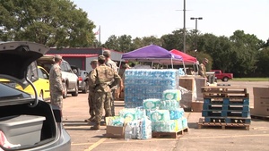 Oklahoma National Guardsmen support the Texas National Guard with Hurricane Harvey relief