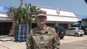 Oklahoma Army National Guard Provide Hurricane Relief Efforts around Sinton, Texas