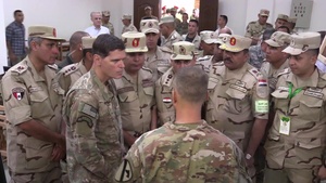 General Votel visits Exercise Bright Star 2017