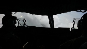 Airmen of the 14th Airlift Squadron deliver aid to Saint Thomas