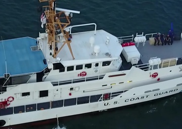 Coast Guard Cutter Heriberto Hernandez maintains maritime presence near St. John, U.S. Virgin Islands