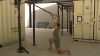 TRX Half Kneeling Y Fly