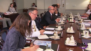 Mattis Meets Portuguese Minister of Defense