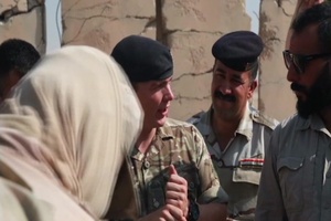 Iraqi Security Forces conduct Mine Clearing Line Charge training