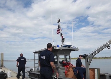 Coast Guard Aids to Navigation Team Tybee re-construct Port of Savannah after Hurricane Irma