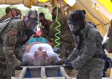 Operation SCORE Massachusetts HRF/CERFP Training Exercise B-Roll