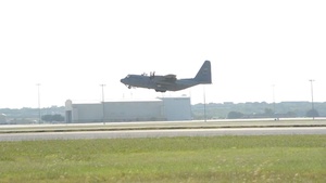 Hurricane Harvey aerial spray B-roll