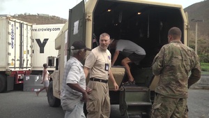 Army Medics provide disaster relief in Virgin Islands