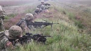 Michigan National Guard Soldiers Conduct Live Fire Exercise in Sennelager, Germany