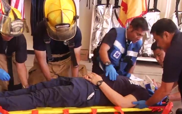 Ambulance on Torii Station