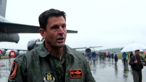 NATO Days Interview, Lt. Col. PAT Booker, Commander, 383rd Bomb Squadron