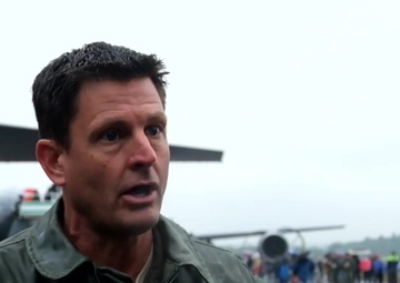 NATO Days Interview, Lt. Col. PAT Booker, Commander, 383rd Bomb Squadron