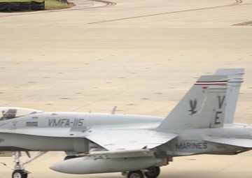 Jets returning back to Marine Corps Air Station Beaufort, SC