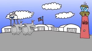 C-5 on taxi Animation
