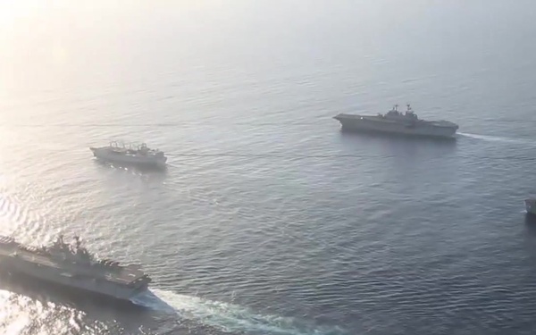 US Navy Hurricane Relief Ships, B-Roll