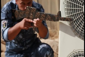 Iraqi security forces urban warfare training