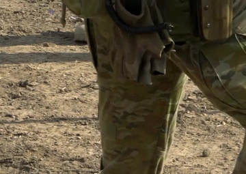 Combined Joint Task Force - Operation Inherent Resolve and Iraqi security forces officer and junior enlisted course B-Roll