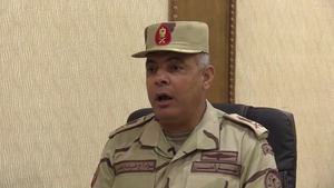 Interview with Egyptian Maj. Gen.  Ali Adel at Bright Star 2017