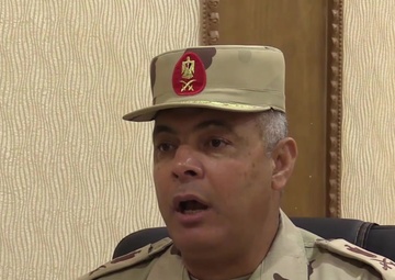 Interview with Egyptian Maj. Gen.  Ali Adel at Bright Star 2017