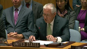 Secretary Tillerson participates in the‎ United Nations Security Council ‎Session on Nuclear Non-Proliferation , at the United Nations
