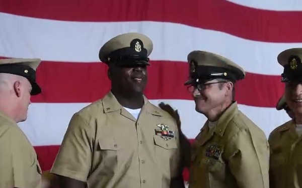 50 New Chief Petty Officers Pinned Aboard USS Nimitz