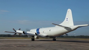 CBP AMO P-3 Crews Conduct Relief Missions Following Hurricane Maria