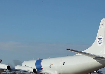 CBP AMO P-3 Crews Conduct Relief Missions Following Hurricane Maria