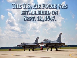 Happy Birthday Air Force, From Shaw AFB