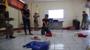 U.S. Navy Doctors Teach Basic Life Support During Southern Partnership Station 17