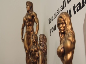 Ohio National Guard Soldier competes in female bodybuilding