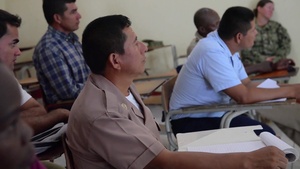 Navy Doctor Gives Preventative Medicine Lecture to Guatemalan Navy During Southern Partnership Station 17