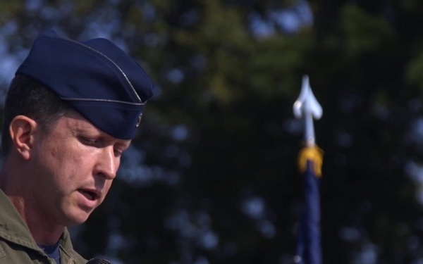 4th Fighter Wing 75th Anniversary Time Capsule Unveiling Ceremony