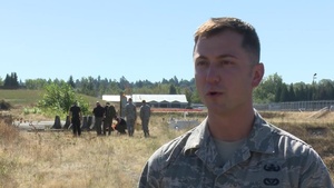 142nd EOD trains with State and local bomb squads