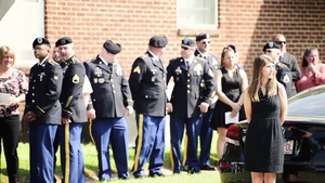 Memorial Service for Arkansas Army National Guard Pilot - Chief Warrant Officer 2 Rufus Ferron Brown