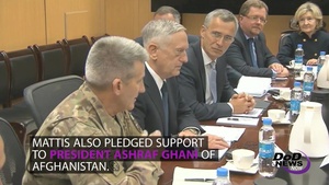 Mattis Lands in Kabul